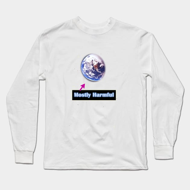 Mostly Harmful Long Sleeve T-Shirt by blueshift